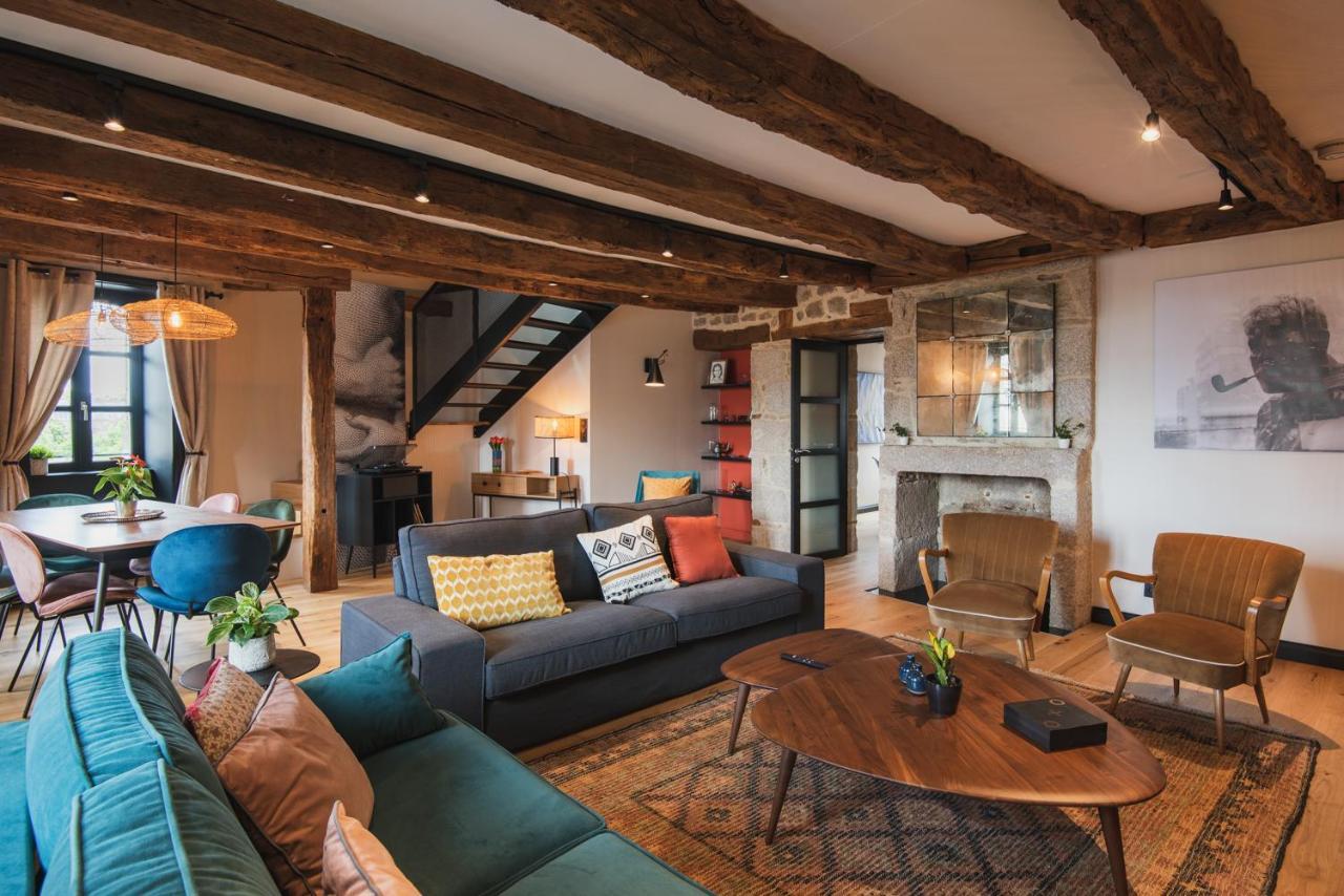 Luxury Cosy Family Nest In The Medieval Town ディナン エクステリア 写真